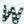Load image into Gallery viewer, KINGMAN TURQUOISE "WARRIOR" PAPERCLIP ADJUSTABLE NECKLACE 18" (ELW 81)
