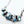 Load image into Gallery viewer, GOLDEN HILLS TURQUOISE HALF CLUSTER ADJUSTABLE NECKLACE 20" (ELW 82)
