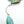 Load image into Gallery viewer, KIRSTEN ELLA COWBOY NATIVE HANDMADE ROYSTON TURQUOISE CLUSTER PAPERCLIP LARIAT 20"(LA 54)
