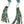 Load image into Gallery viewer, KINGMAN TURQUOISE CLUSTER FLOWER POST BACK SS EARRINGS WITH FACETED ROYSTON TURQUOISE TASSELS 5" (FP 1)

