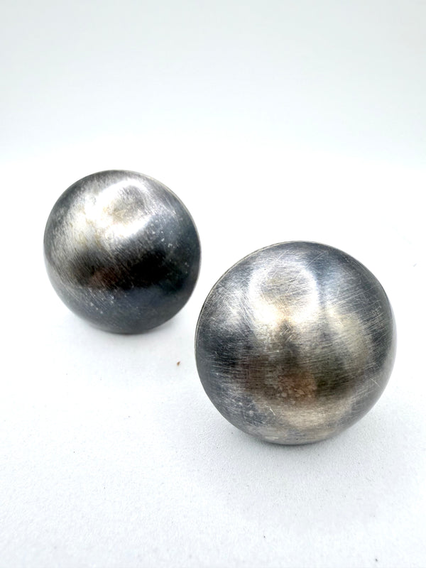 STATEMENT 16MM SAUCER PEARLS POST BACK EARRINGS (FP 5)