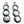 Load image into Gallery viewer, MARIETTA KELLYWOOD NATIVE HANDMADE FLAT PEARLS FISHHOOK EARRINGS 4" (FP 7)
