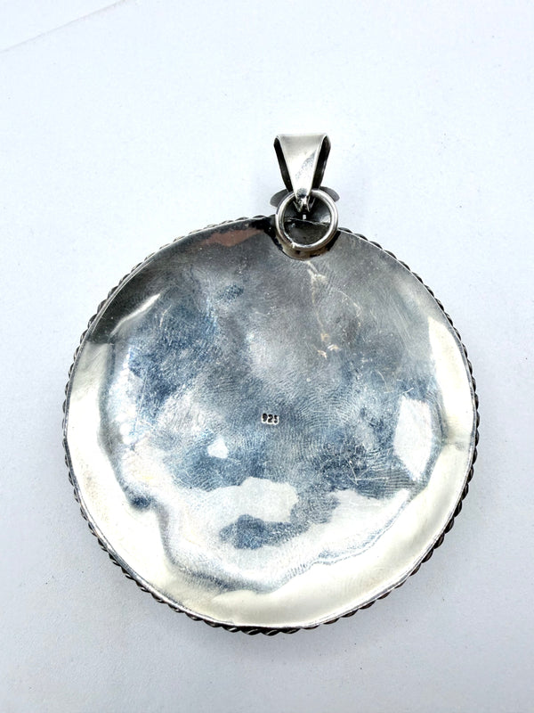 TAXCO STERLING SILVER ROBERTO PINEDA JAGUAR PENDANT 3" (FP 8)