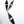 Load image into Gallery viewer, BLACK ONYX TRIANGLE LARIAT NECKLACE 20-22" (FP 10)
