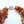 Load image into Gallery viewer, MULTI STRAND FIRE AGATE STATEMENT NECKLACE 22" (FP 12)
