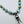 Load image into Gallery viewer, NATIVE HANDMADE SONORAN GOLD TURQUOISE BLOSSOM NECKLACE 18" (LA 63)
