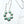 Load image into Gallery viewer, KINGMAN TURQUOISE ADJUSTABLE SS CLUSTER NECKLACE 23" (TC 26)
