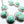 Load image into Gallery viewer, KINGMAN TURQUOISE ADJUSTABLE SS CLUSTER NECKLACE 23" (TC 26)

