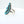 Load image into Gallery viewer, SLEEPING BEAUTY TURQUOISE STERLING SILVER NEEDLE POINT CONCHO RING SIZE 8" (TC 27)
