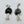 Load image into Gallery viewer, SLEEPING BEAUTY TURQUOISE STERLING SILVER POST BACK BLOSSOM EARRINGS (JR 191)
