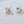 Load image into Gallery viewer, PINK CONCH &amp; SLEEPING BEAUTY TURQUOISE POST BACK EARRINGS (JR 192)
