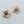 Load image into Gallery viewer, PINK CONCH &amp; SLEEPING BEAUTY TURQUOISE POST BACK EARRINGS (JR 192)
