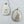 Load image into Gallery viewer, NED NEZ NATIVE HANDMADE WHITE BUFFALO TURQUOISE FISHHOOK EARRINGS (JR 178)
