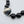 Load image into Gallery viewer, BLACK ONYX &amp; SINGLE SAUCER PEARLS NECKLACE 21" (JR 179)
